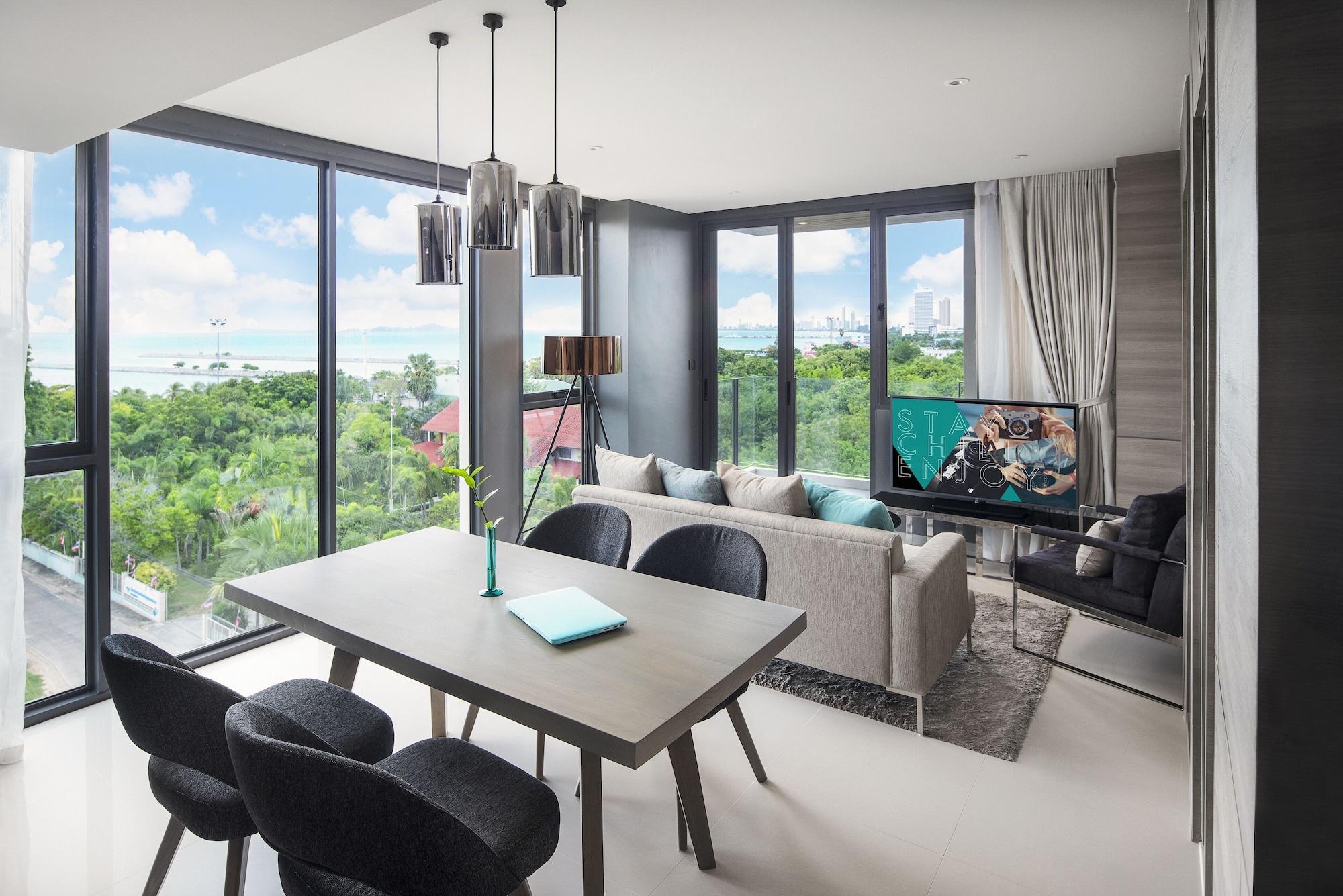 Cross Vibe Pattaya Seaphere Na Chom Thian Exteriör bild