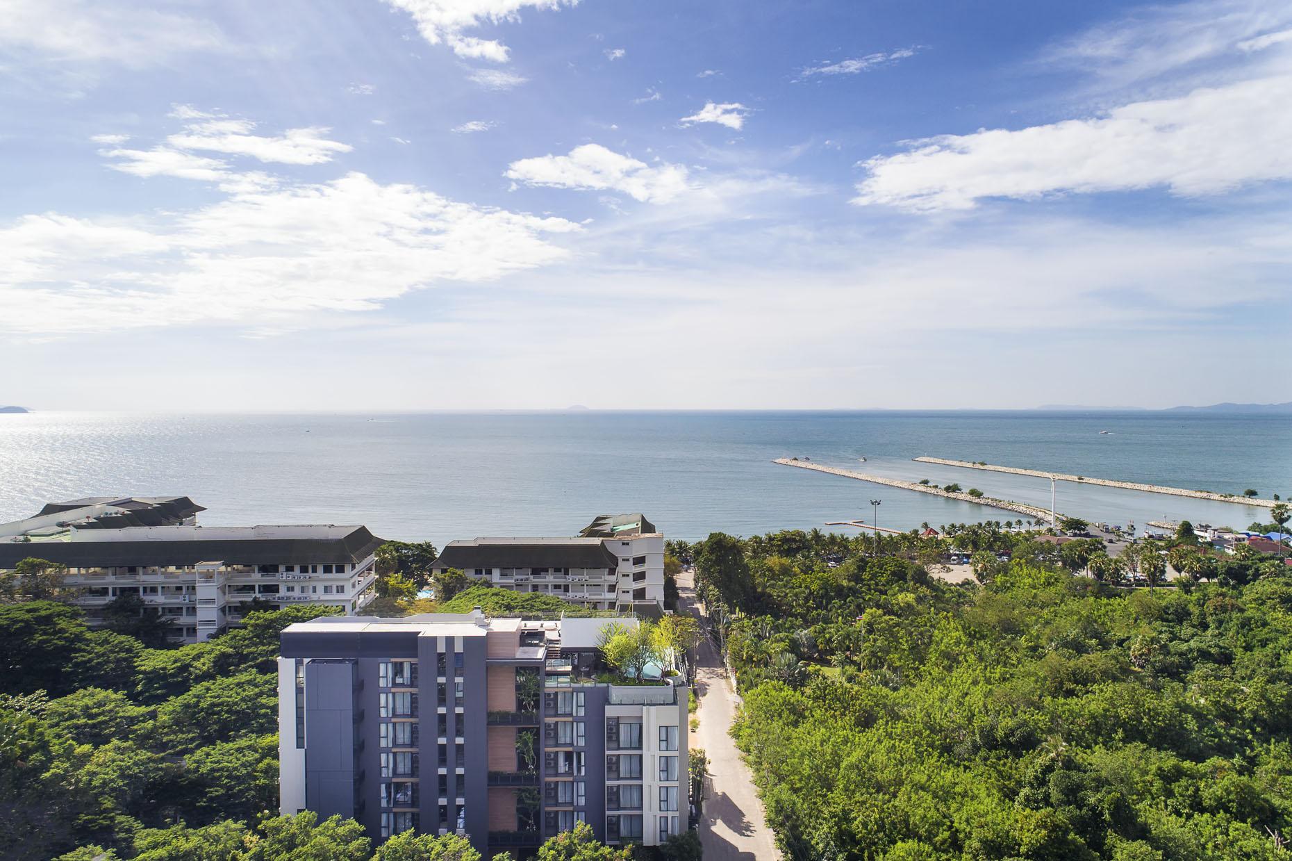 Cross Vibe Pattaya Seaphere Na Chom Thian Exteriör bild